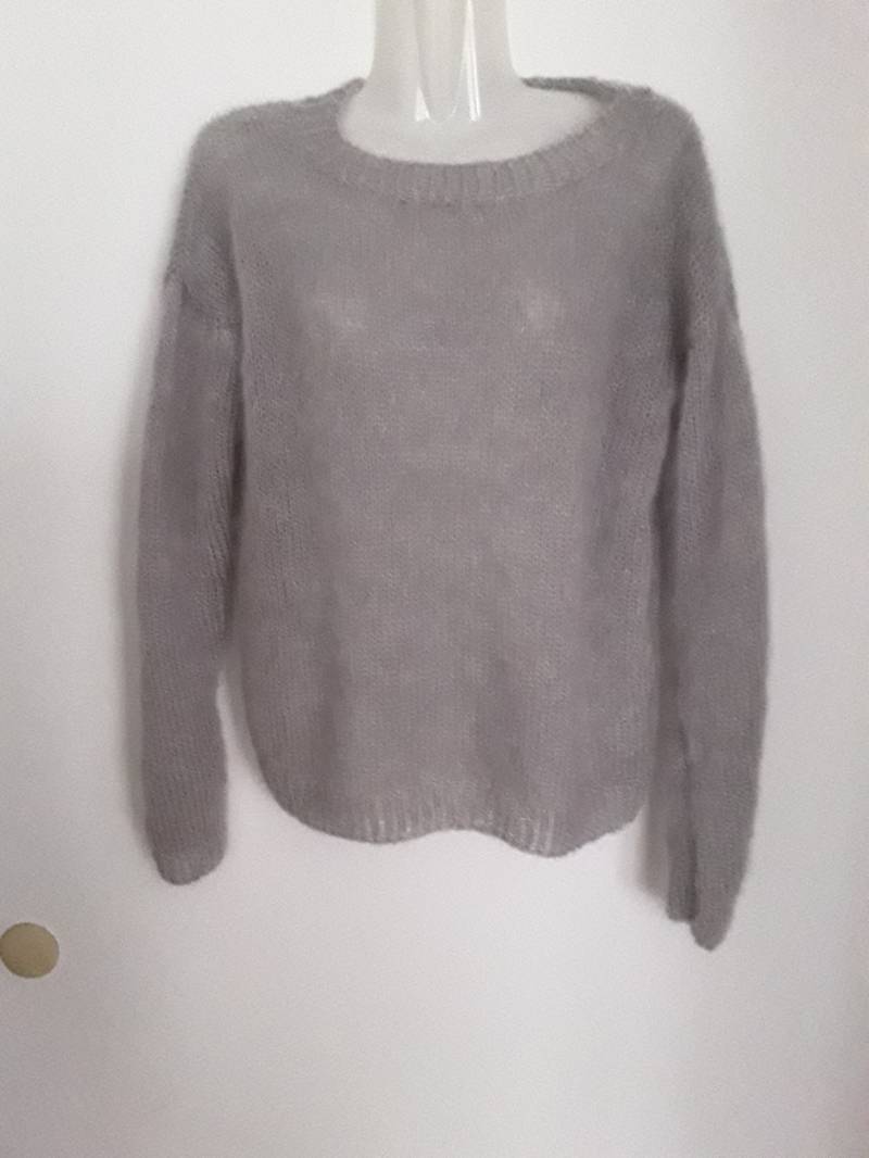 Leichter Pullover Aus Silk-Mohair Leichter Pullover Aus Silk-Mohair von HandmadeKnitsbyKarin