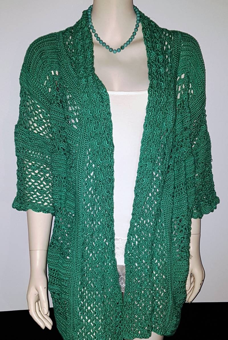 Jacke, Handgefertigt, Grün, Unikat Jacke, Handgefertigt, Grün, Unikat von HandmadeLorna