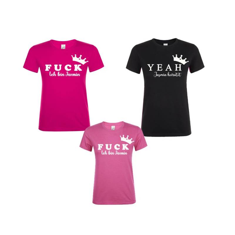 Junggesellinnenabschied | Junggesellinnenabschiedsfeier T-Shirt Braut Partyshirt Jga Feier Poltershirt Poltern Girls von HandmadeSteffiShop