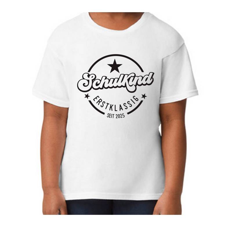 Schulkind Shirt | Personalisiertes T-Shirt Schulanfang Einschulung Geschenk 2024 Schule Erste Klasse Kinder von HandmadeSteffiShop
