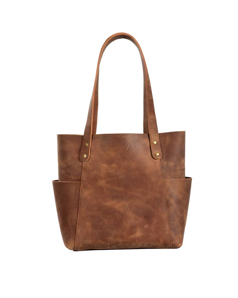 Leder Umhängetasche Tote Für Frauen Reisetasche Shopping Carry Messenger Mehrzweck Handtasche von HandmadeTreasuree