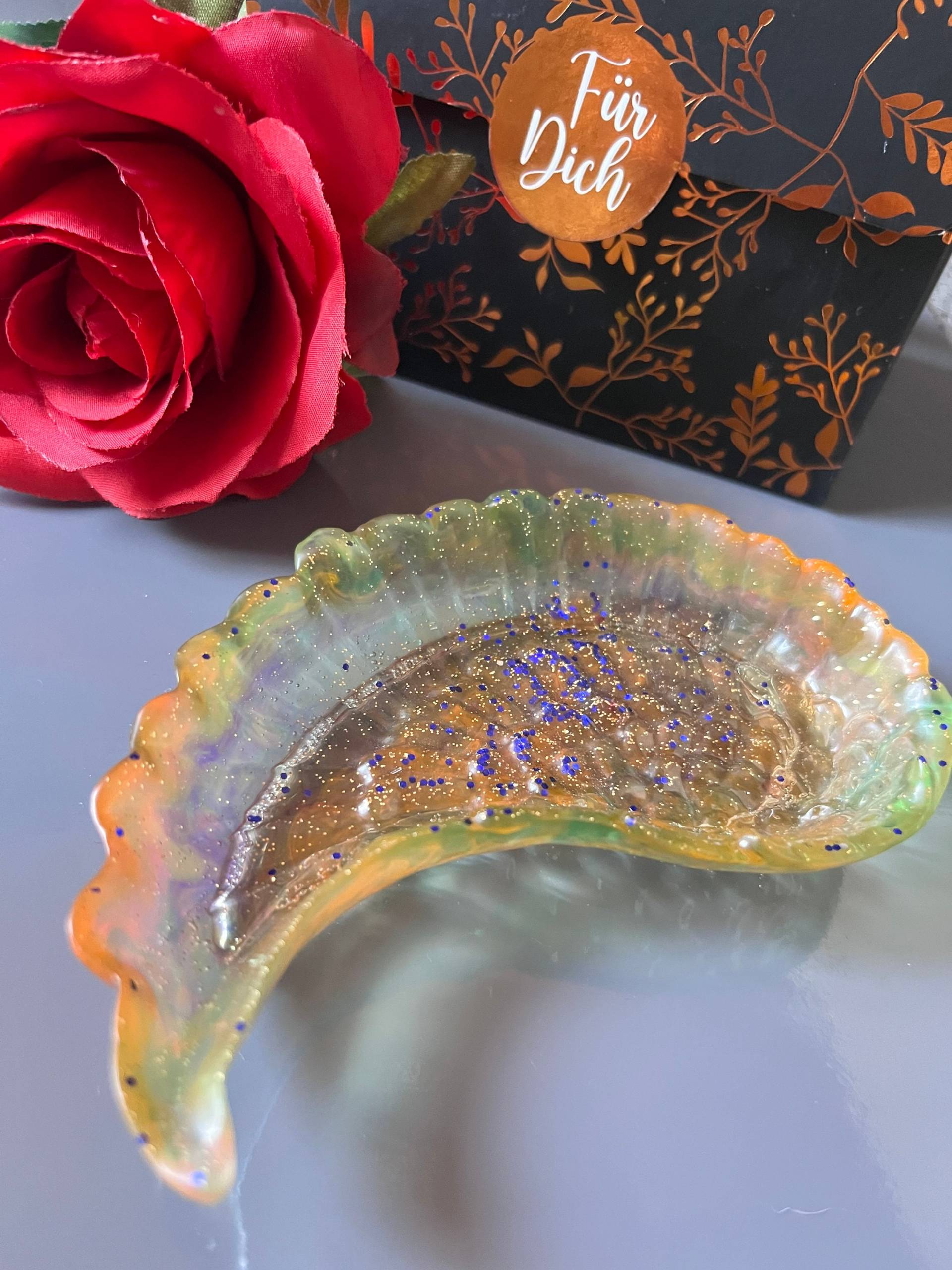 Schmuckschale, Flügel, Kunstharz, Resin Schmuckschale, Flügel, Kunstharz, Resin von HandmadeandStuffShop