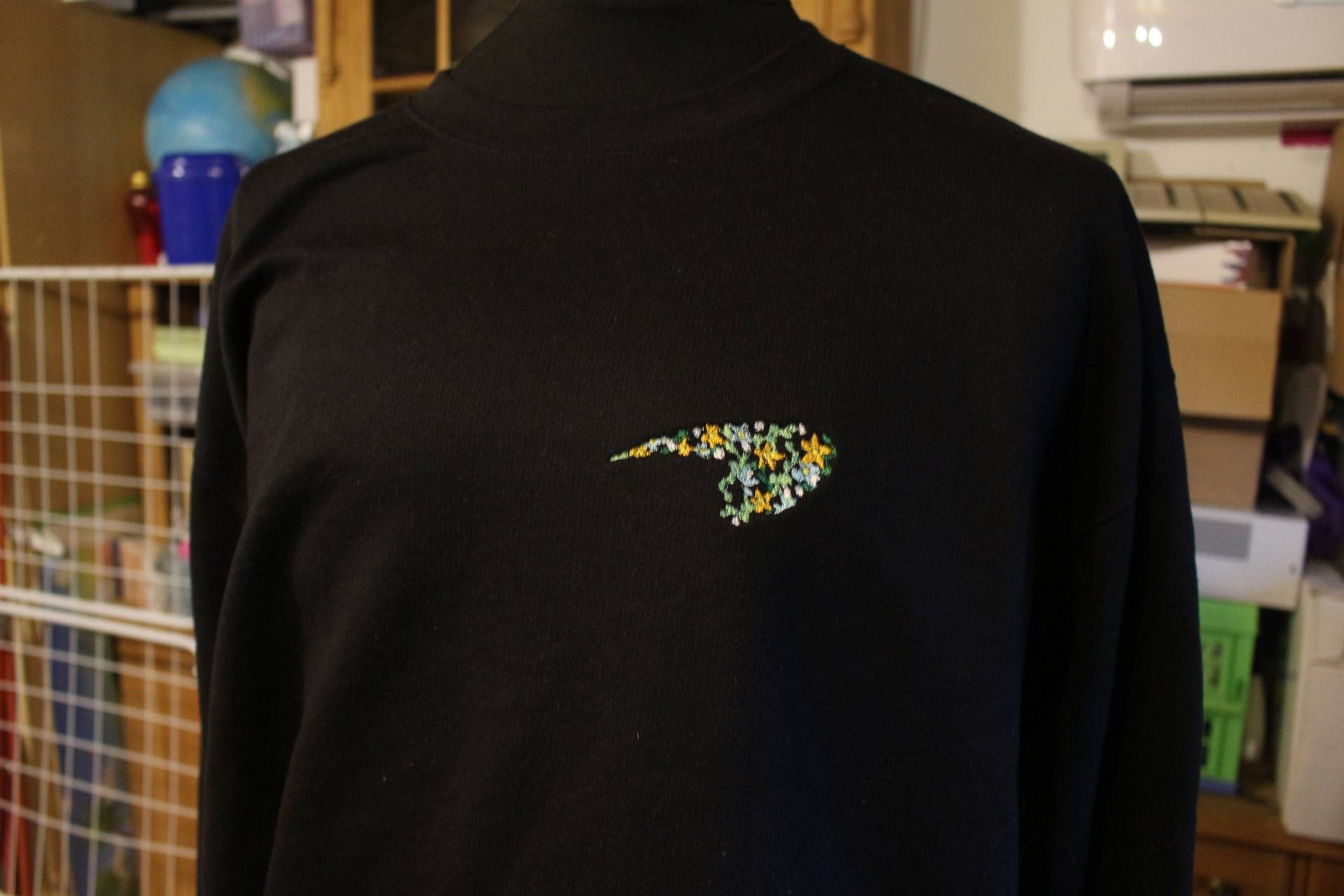 Mclaren Sweatshirt Team Racing Formel1 Blumenlogo von HandmadebyBeeCrafts