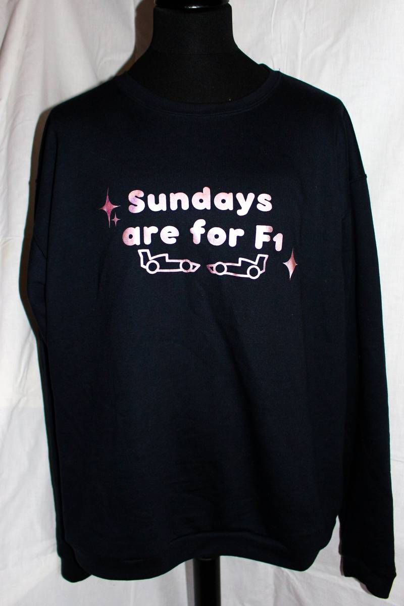 Sonntage Sind Für F1 Formel1 Sweatshirt von HandmadebyBeeCrafts