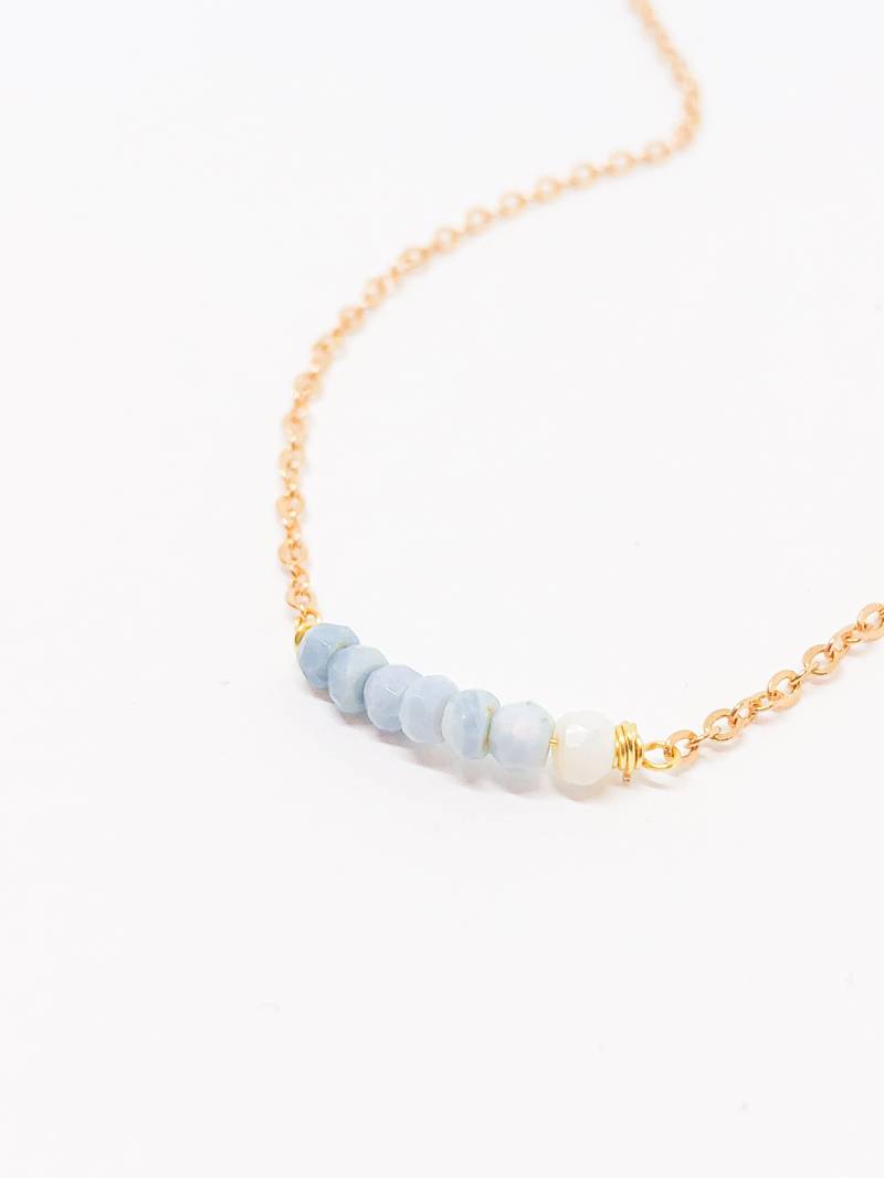 Opal Halskette Für Frauen Schmuck Oktober Geburtsstein Edelstein Geschenk Freundin Mami Unter 50 Teenager von HandmadebyElyseSara