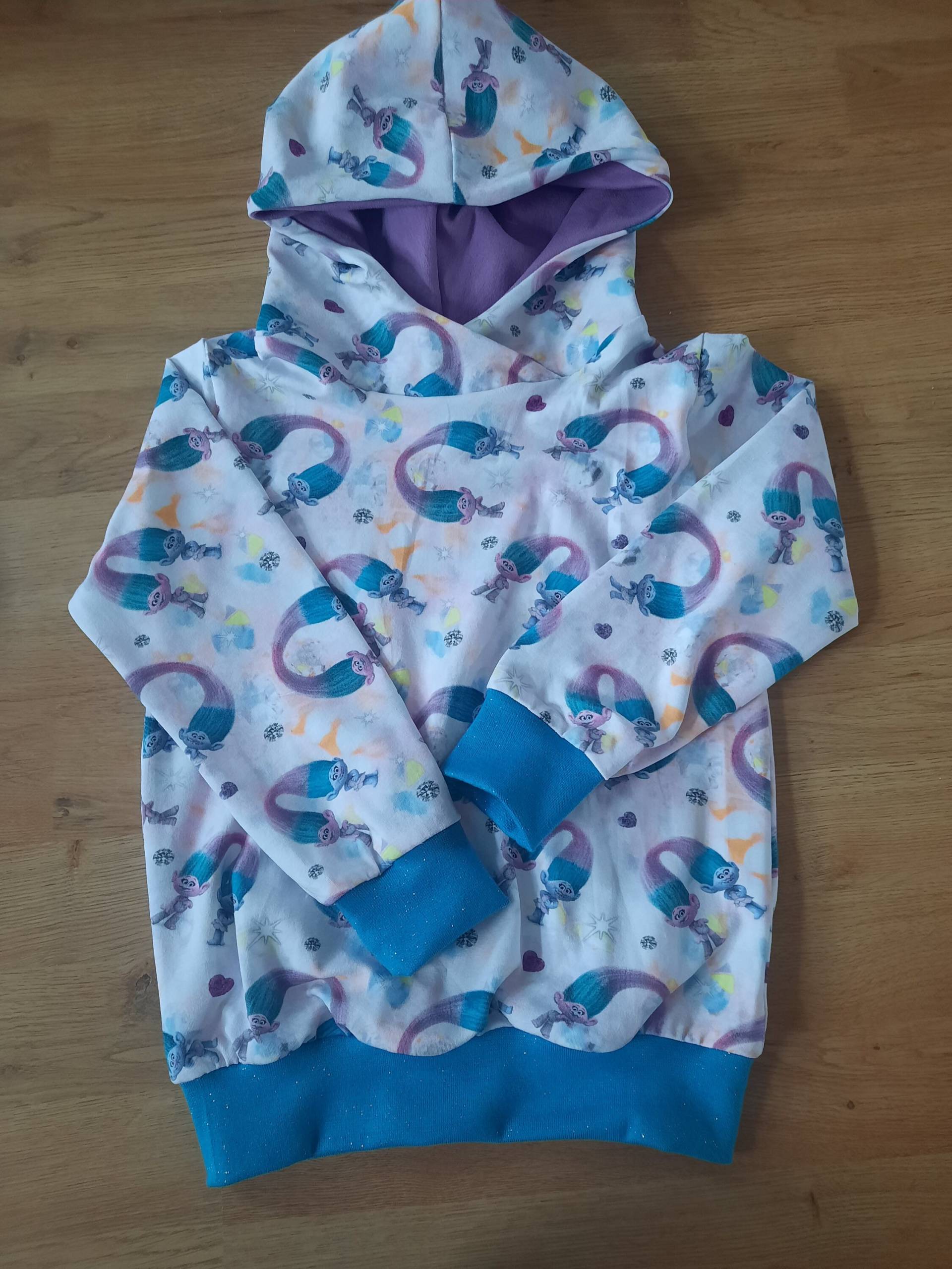 Handmade Hoodie Größe 110 Trolls Handmade Hoodie Größe 110 Trolls von HandmadebyJackyS