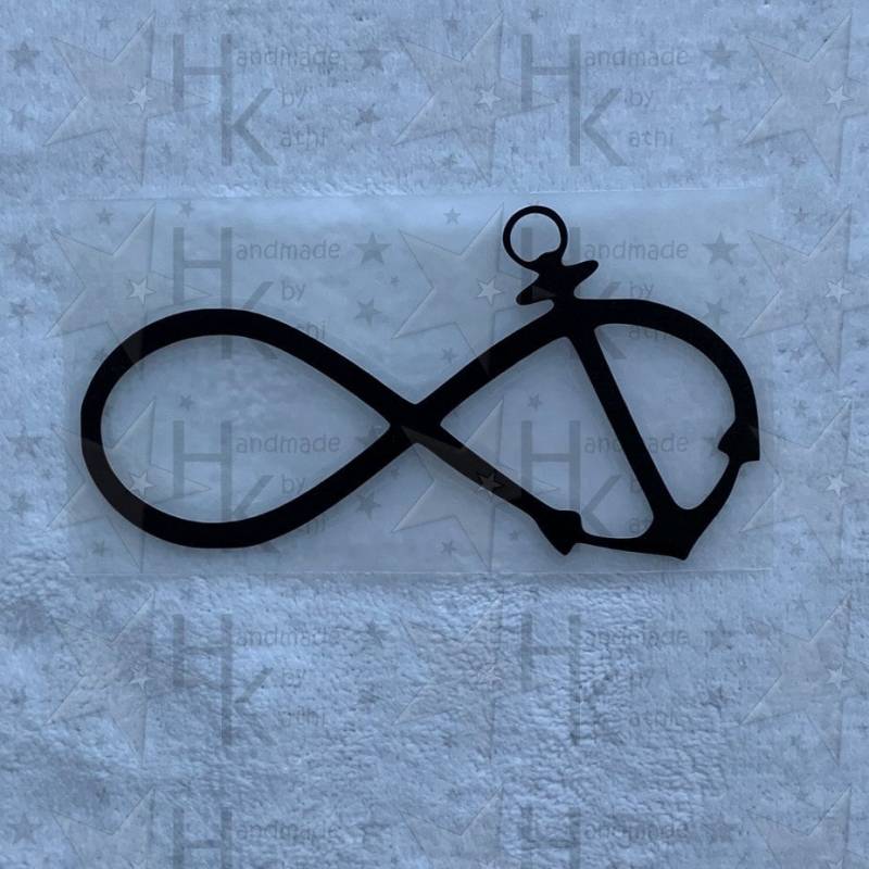 Bügelbild - Anker Im Unendlich-Zeichen | Eternity Maritim Viele Mögliche Farben von HandmadebyKathi