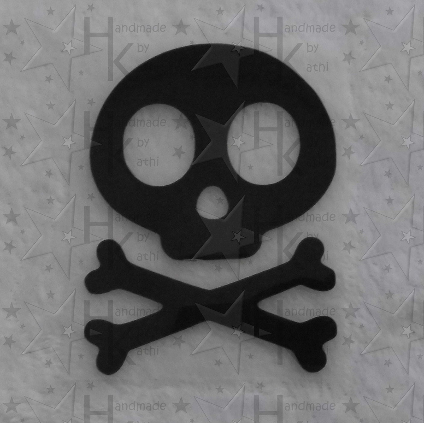 Bügelbild - Cooler Totenkopf Viele Mögliche Farben Bügelbild - Cooler Totenkopf Viele Mögliche Farben von HandmadebyKathi