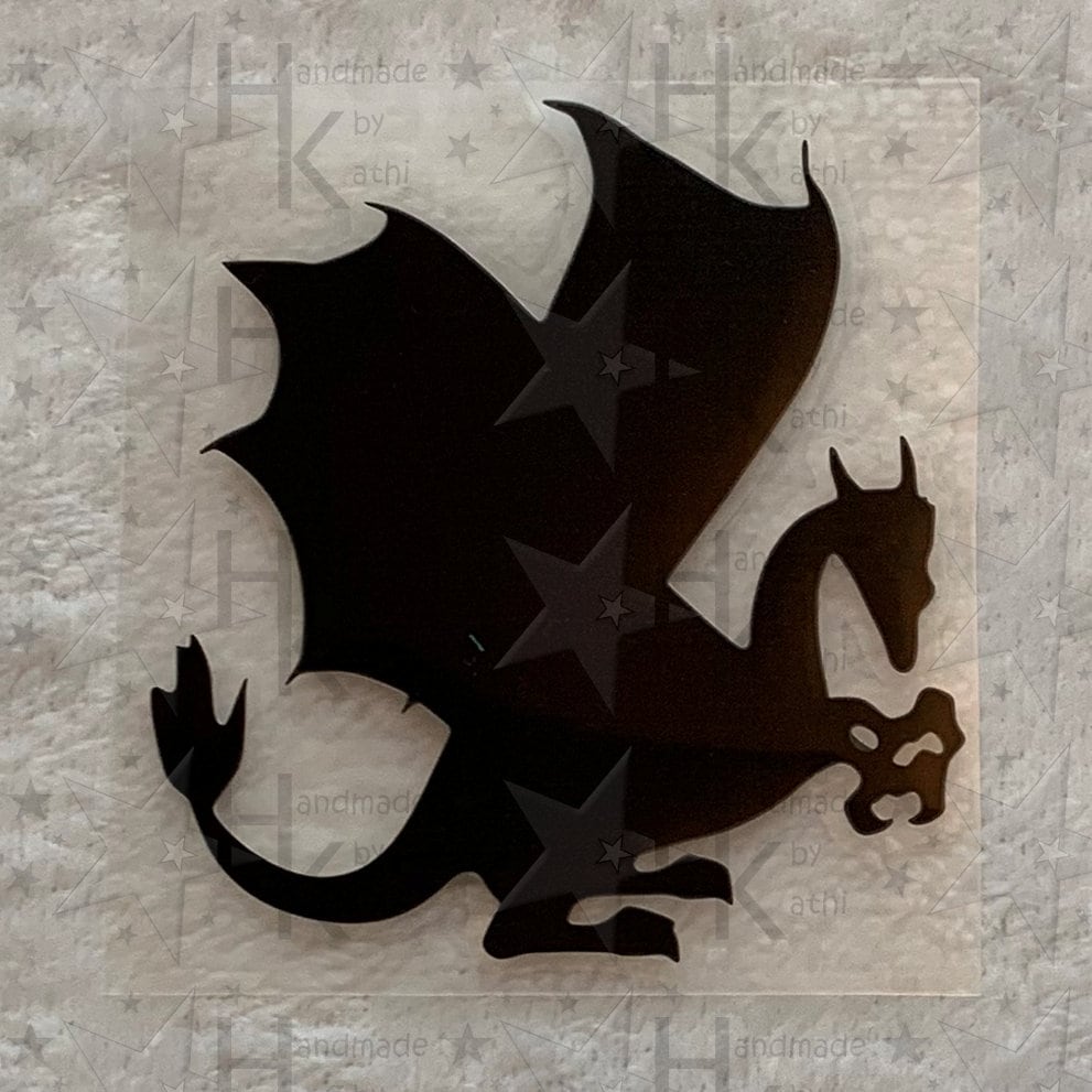 Bügelbild - Drache | Silhouette Viele Mögliche Farben Bügelbild - Drache | Silhouette Viele Mögliche Farben von HandmadebyKathi