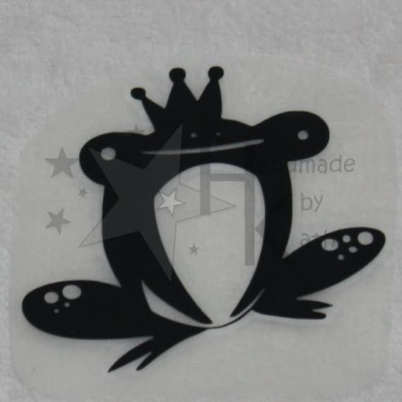 Bügelbild - Frosch/Froschkönig Viele Mögliche Farben Bügelbild - Frosch/Froschkönig Viele Mögliche Farben von HandmadebyKathi