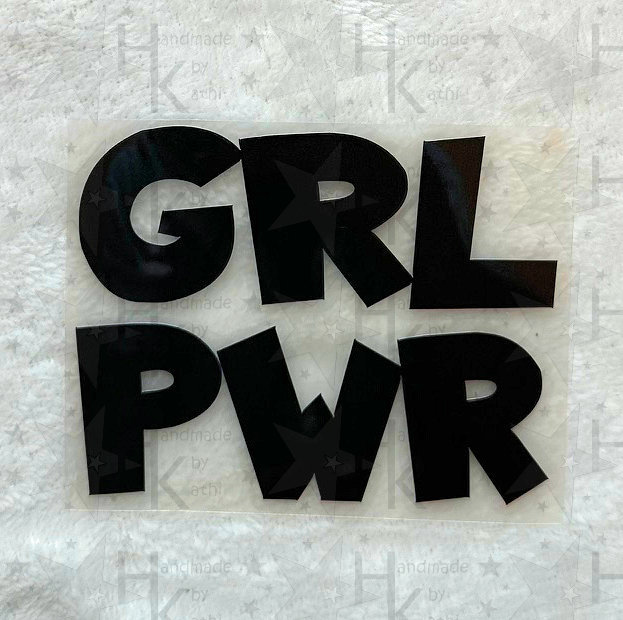 Bügelbild - Grlpwr | Girlpower Logo Statement Viele Mögliche Farben Bügelbild - Grlpwr | Girlpower Logo Statement Viele Mögliche Farben von HandmadebyKathi