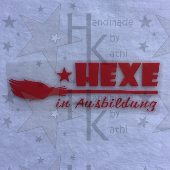 Bügelbild - Hexe in Ausbildung/Besen Viele Mögliche Farben Bügelbild - Hexe in Ausbildung/Besen Viele Mögliche Farben von HandmadebyKathi