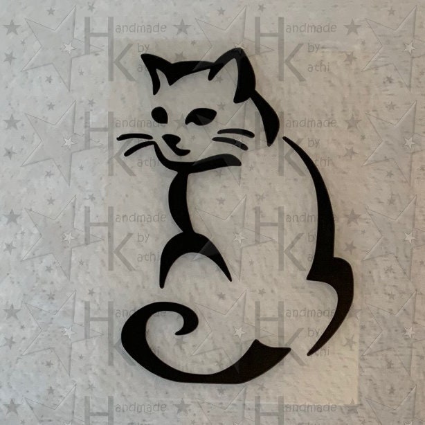 Bügelbild - Hübsche Katze/Kater Viele Mögliche Farben Bügelbild - Hübsche Katze/Kater Viele Mögliche Farben von HandmadebyKathi