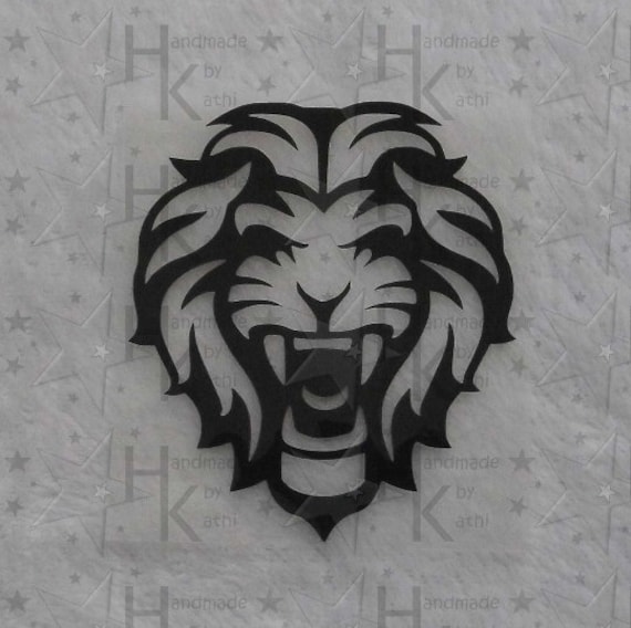 Bügelbild - Löwe/Löwenkopf Viele Mögliche Farben von HandmadebyKathi