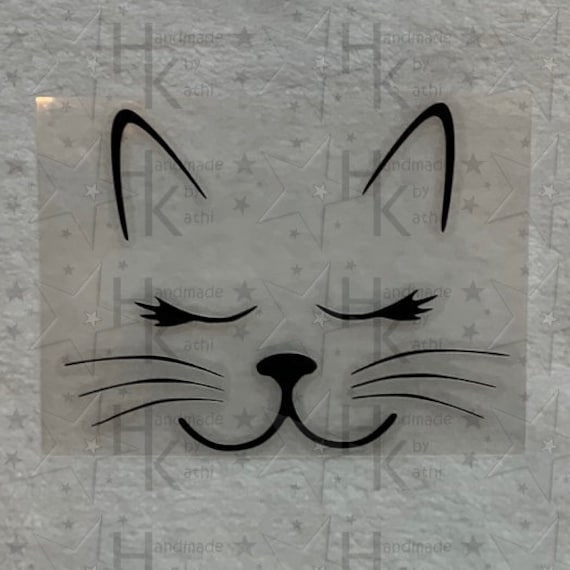 Bügelbild - Süße Katze | Gesicht Viele Mögliche Farben Bügelbild - Süße Katze | Gesicht Viele Mögliche Farben von HandmadebyKathi