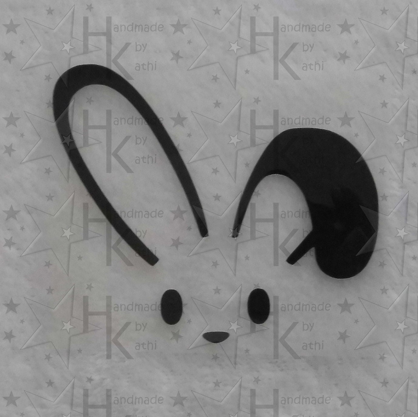 Bügelbild - Süßer Hase/Hasenkopf Viele Mögliche Farben Bügelbild - Süßer Hase/Hasenkopf Viele Mögliche Farben von HandmadebyKathi