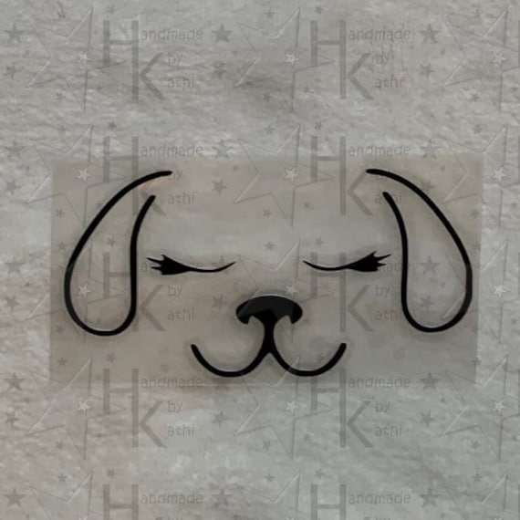 Bügelbild - Süßer Hund | Gesicht Viele Mögliche Farben Bügelbild - Süßer Hund | Gesicht Viele Mögliche Farben von HandmadebyKathi