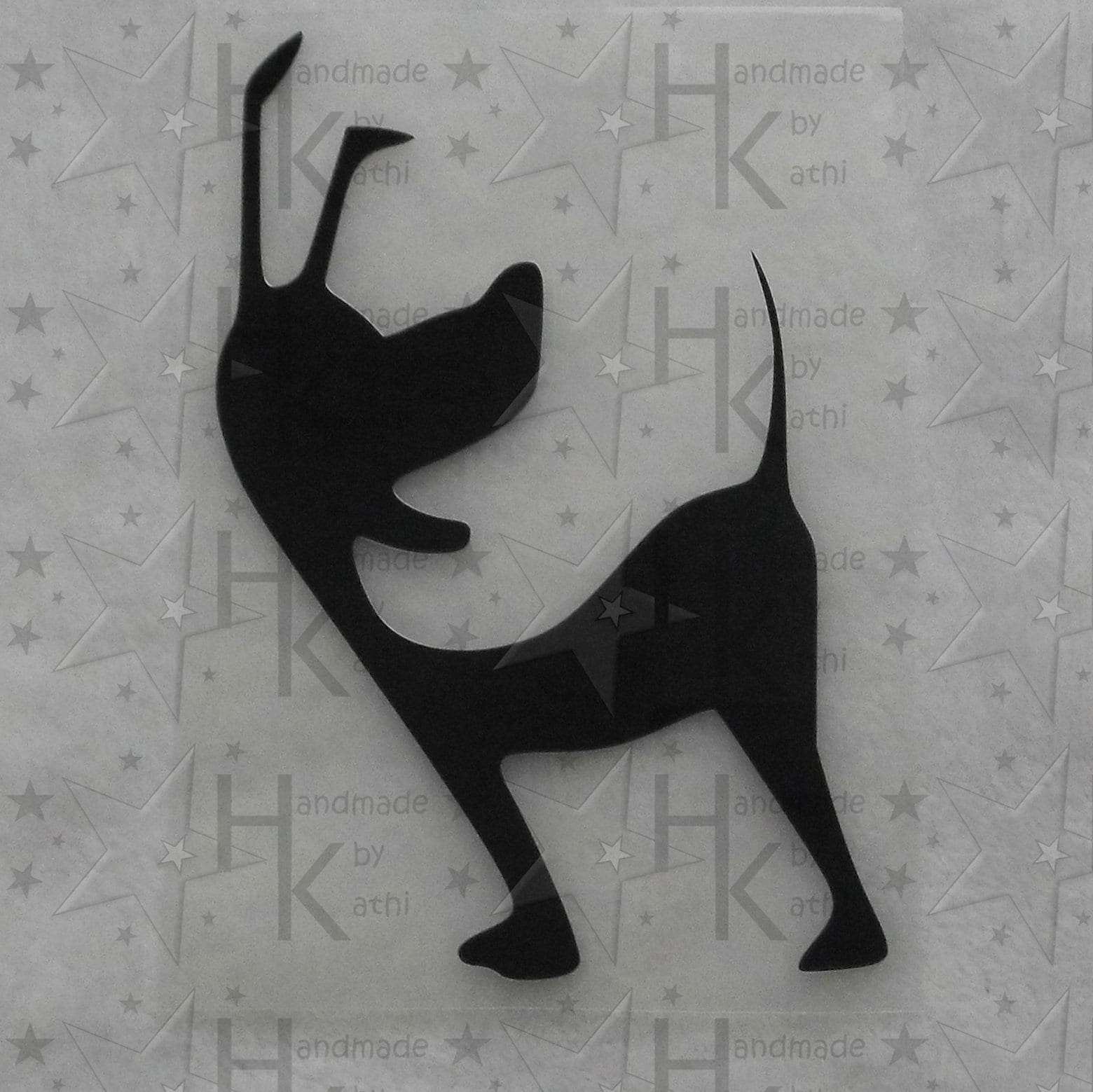 Bügelbild - Süßer Hund Viele Mögliche Farben von HandmadebyKathi