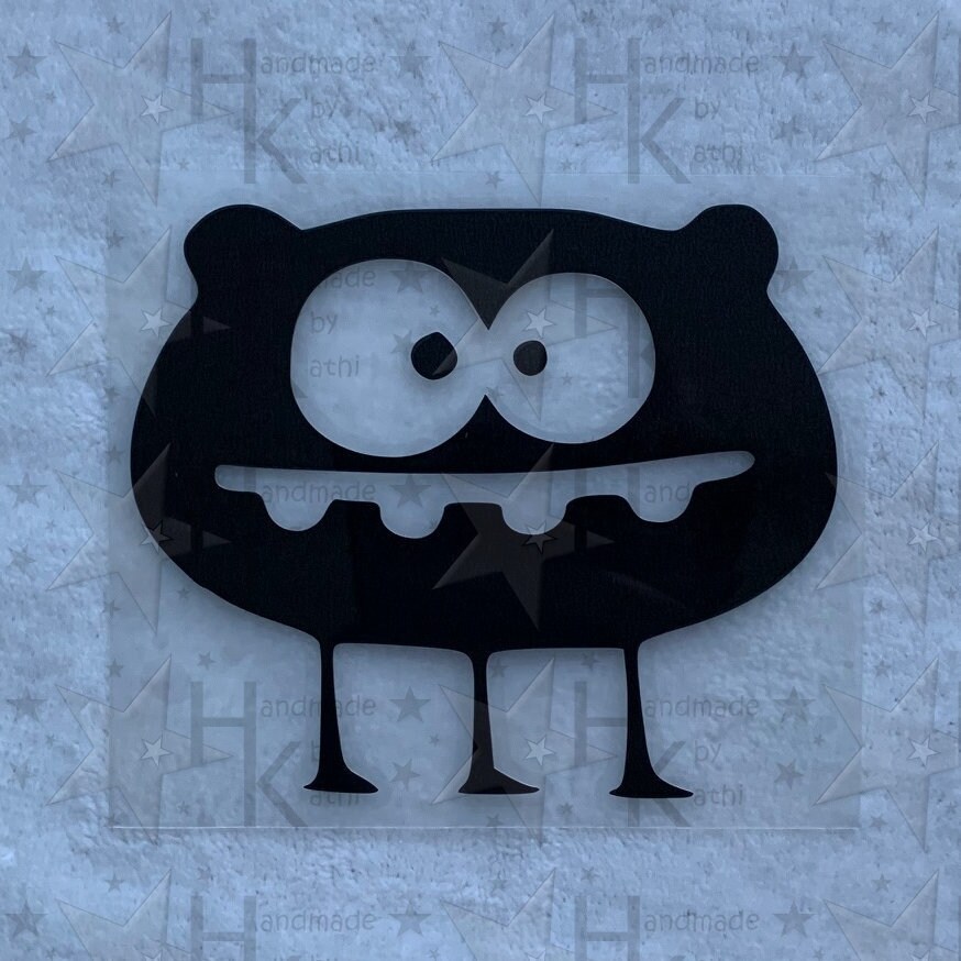 Bügelbild - Süßes Monster Auf Drei Beinen Viele Mögliche Farben Bügelbild - Süßes Monster Auf Drei Beinen Viele Mögliche Farben von HandmadebyKathi