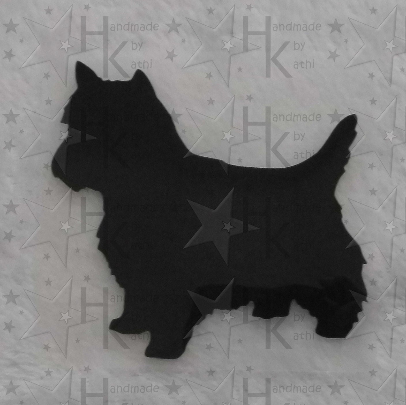 Bügelbild - Terrier/Hund Viele Mögliche Farben von HandmadebyKathi