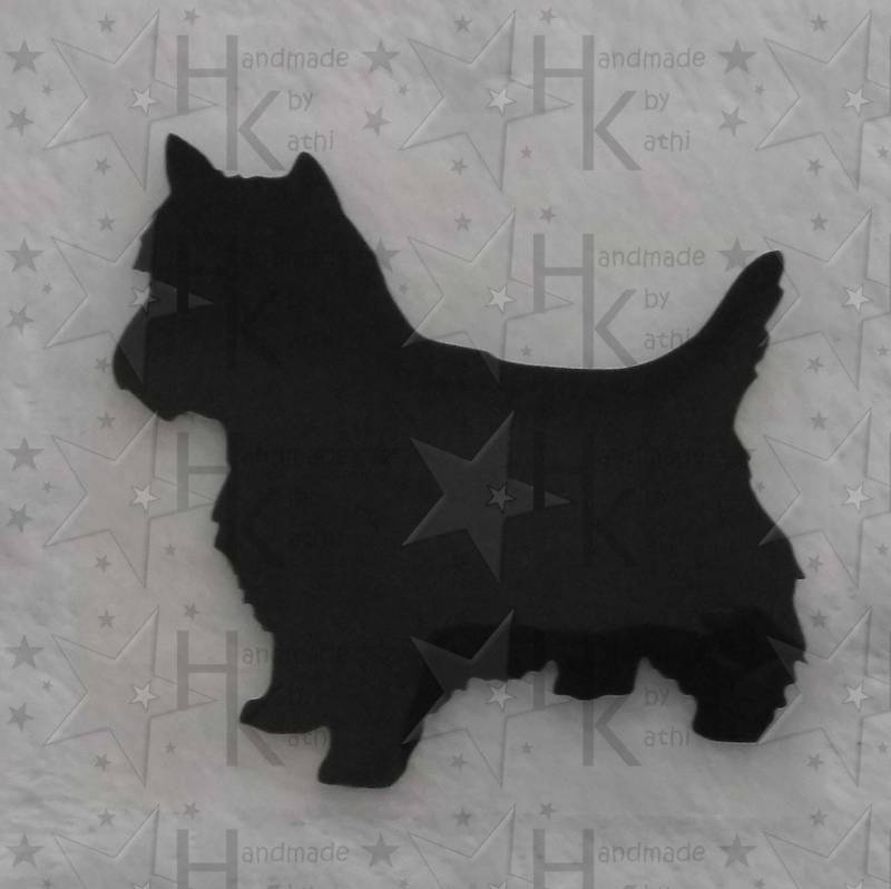 Bügelbild - Terrier/Hund Viele Mögliche Farben von HandmadebyKathi