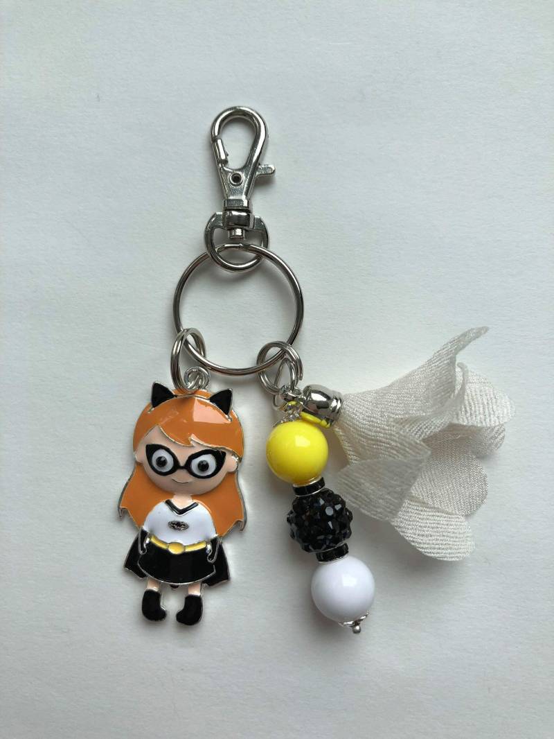 Fledermaus Lady Schlüsselanhänger Fledermaus Lady Schlüsselanhänger von HandmadebyRileyRose
