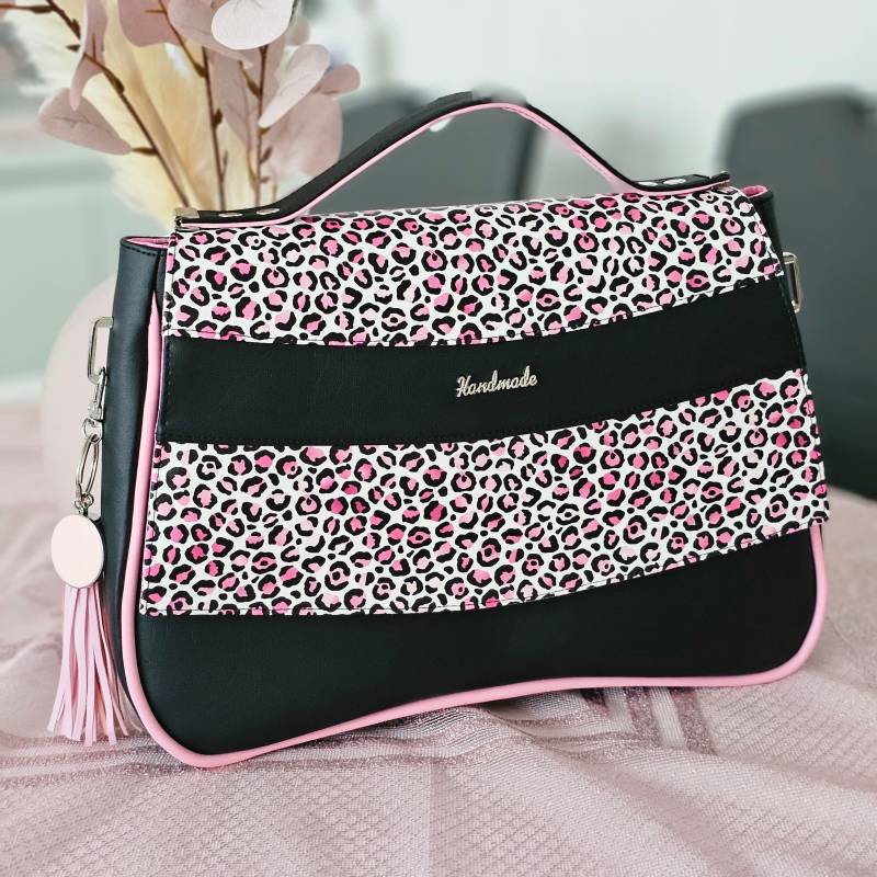 Handtasche Azalea Rose Leo von HandmadebyRoseShop