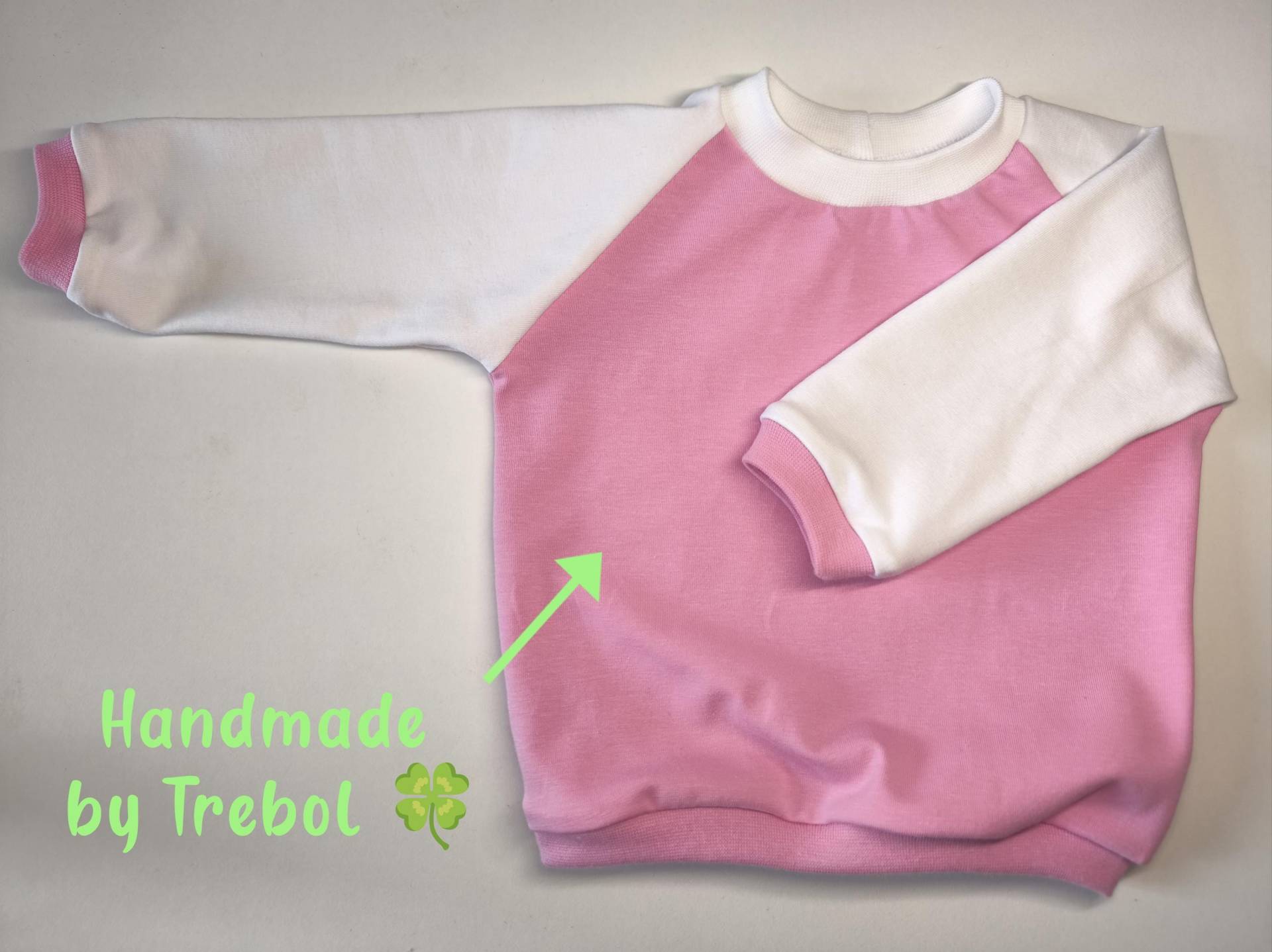 Raglan Shirt Skade Langarm Gr 62/68 Handmade Raglan Shirt Skade Langarm Gr 62/68 Handmade von HandmadebyTrebol