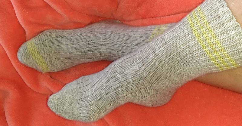 Handgestrickte Unisex Socken Aus Wolle | Größe 39 von HandmadeitemsLV