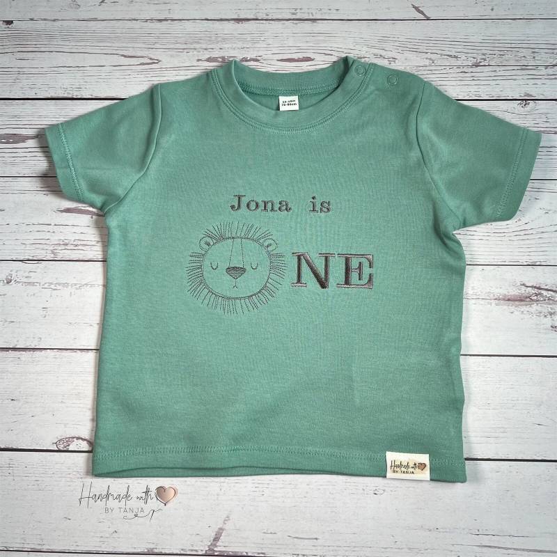 Geburtstagsshirt Mit Namen | T Shirt Zum 1. Geburtstag Erster Kindergeburtstag I Geschenkidee Baby von HandmadelovebyTanja