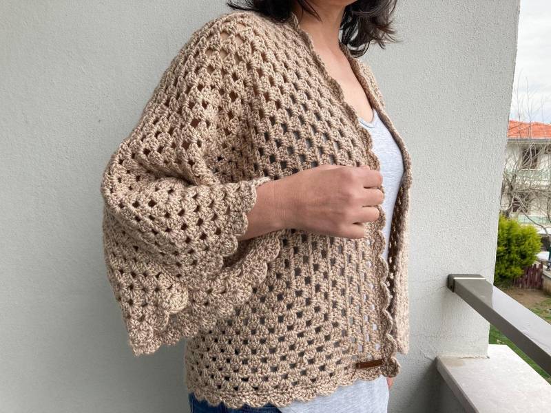 Häkeljacke von Handmadeshopyasemin