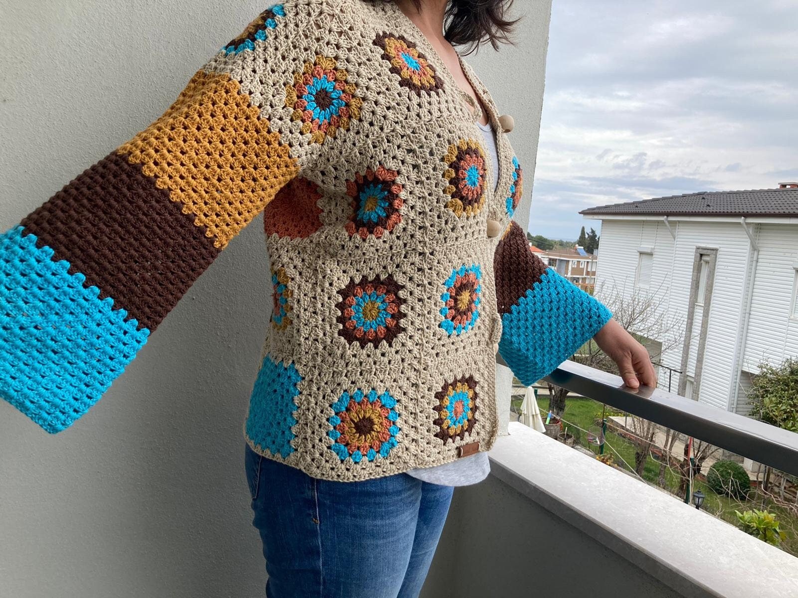 Häkeljacke Häkeljacke von Handmadeshopyasemin