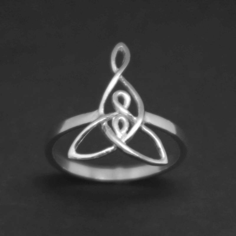 Mutter Und 2 Tochter Knoten Ring - Kind Ring, Geschenk Für Mutter, Mama, Frauen, Frau, Tochter, Großmutter, Freundin, Frau von HandmadoJewelry