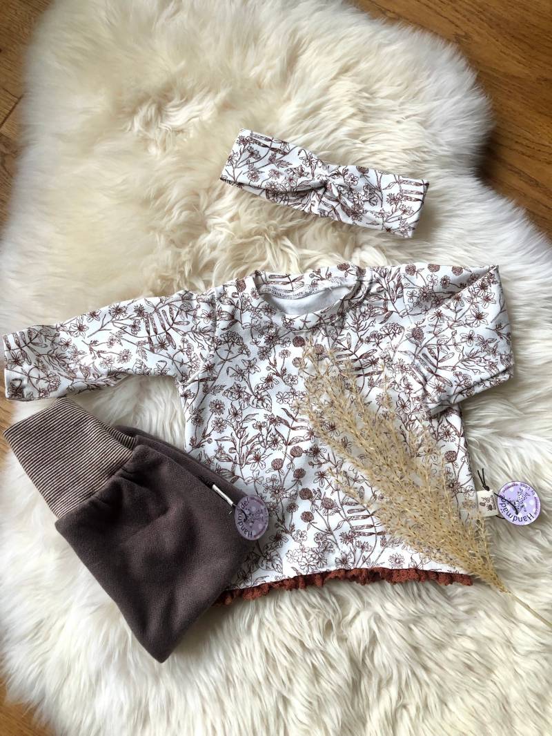 Newbornset +stirnbandgr. 56/62 von Handmaedel