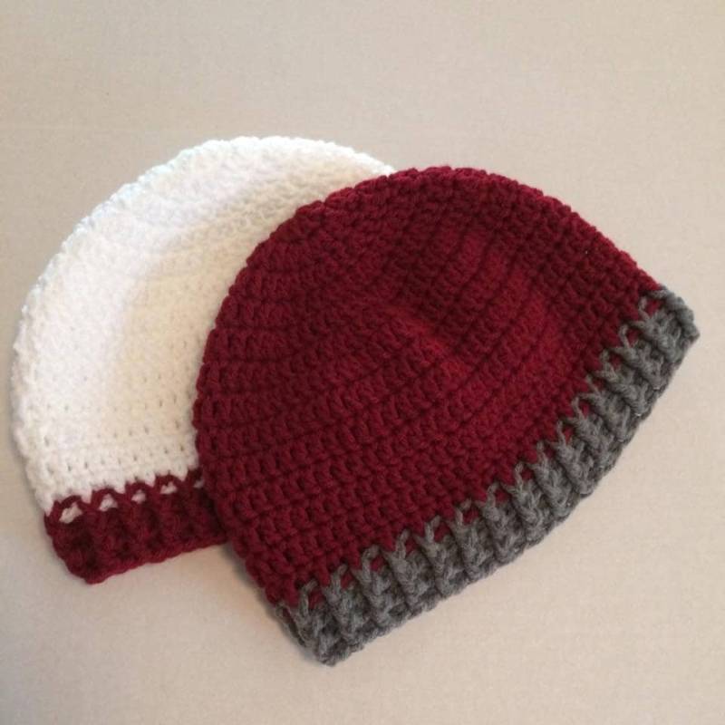 Wählen Sie Ihre Farbe/N Häkeln Messy Bun Oder Beanie von HandsofGracecrochet