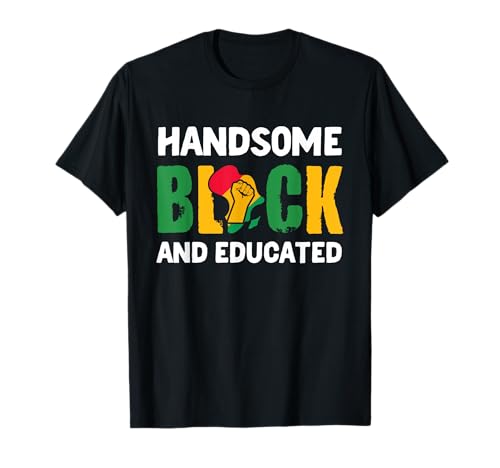 Schöne, Schwarze und gebildete Melanin-afrikanische Jungen T-Shirt Schöne, Schwarze und gebildete Melanin-afrikanische Jungen T-Shirt von Handsome Black And Educated Tees