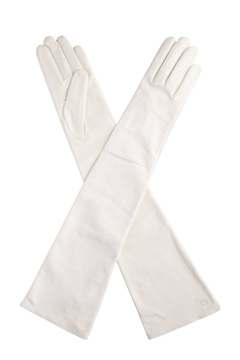 Handsome Stockholm | Essentials Extra Long White | Women's White Gloves von Handsome Stockholm