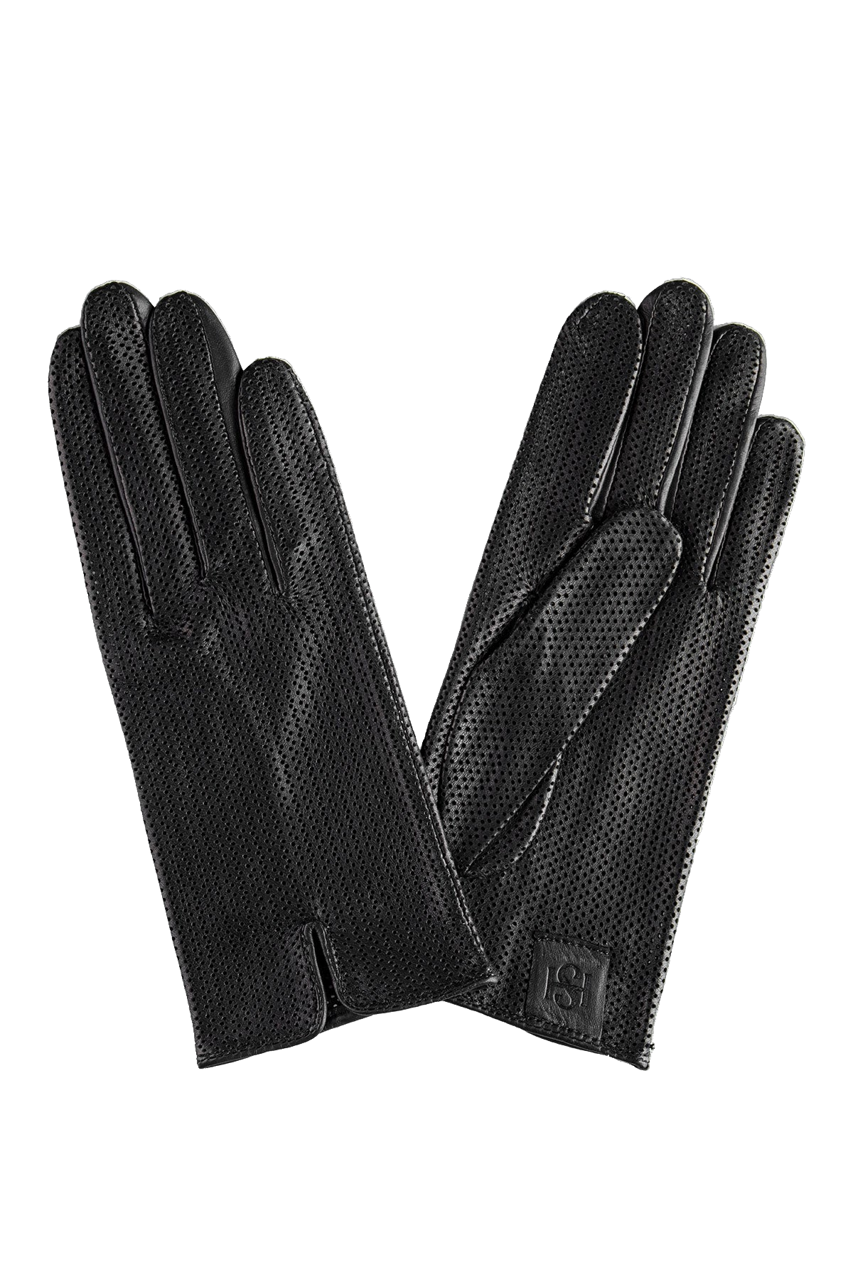 Handsome Stockholm | Statement Perforated Black | Women's Ebony Gloves Handsome Stockholm | Statement Perforated Black | Women's Ebony Gloves von Handsome Stockholm