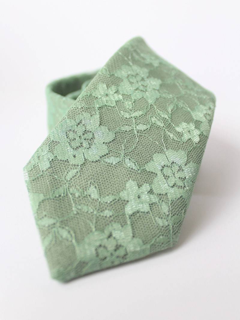 Salbei Mint Floral Lace Krawatte Salbei Mint Floral Lace Krawatte von HandsomeAndLace