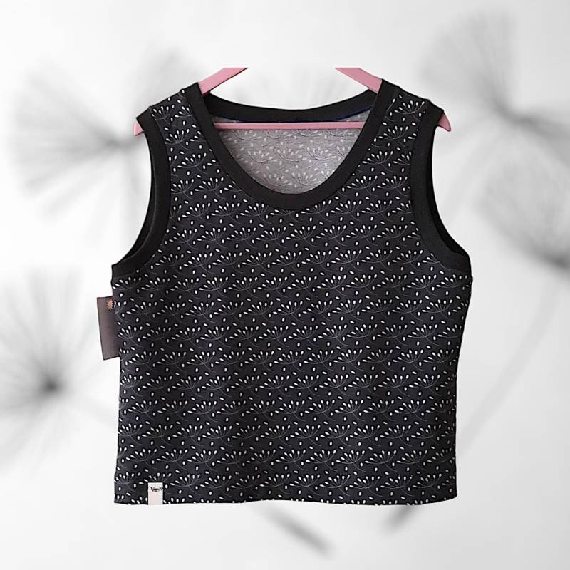 Pullunder Westover Weste Damen 42 Grau Mit Pusteblumen Overshirt Aus Baumwolljersey Damenkleidung Handmade Unikat Pullunder Westover Weste Damen 42 Grau Mit Pusteblumen Overshirt Aus Baumwolljersey Damenkleidung Handmade Unikat von Handundherzgemachtes