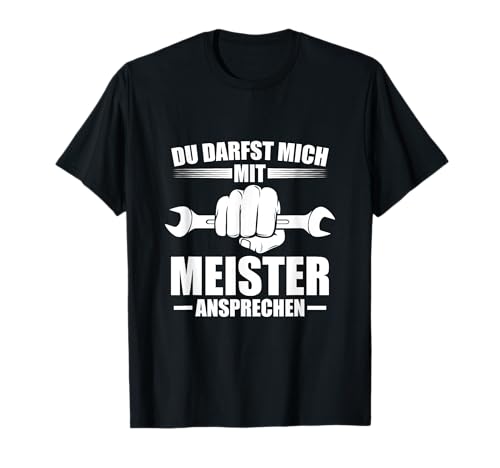 Herren Meisterprüfung Kfz Mechaniker Handwerker Meister T-Shirt Herren Meisterprüfung Kfz Mechaniker Handwerker Meister T-Shirt von Handwerk Ausbildung Meisterprüfung bestanden Deko
