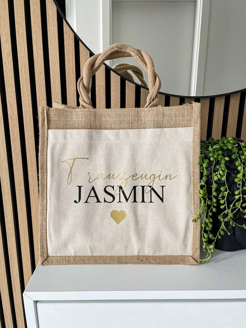 Personalisierte Jutetasche, Trauzeuginnengeschenk, Geschenk Zum Junggesellenabschied, Brautjungferngeschenke, Willst Du Meine Brautjungfer Sein Personalisierte Jutetasche, Trauzeuginnengeschenk, Geschenk Zum Junggesellenabschied, Brautjungferngeschenke, Willst Du Meine Brautjungfer Sein von HandwerkevonMarina