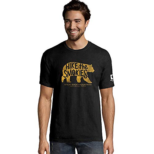 Hanes Comfortwash T-Shirt Grand Canyon National Park, kurzärmelig - Schwarz - 3X-Groß von Hanes