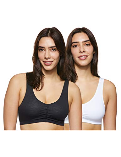 Hanes Damen Comfort Blend Flex Fit Pullover BH (2er-Pack) - - XX-Large von Hanes