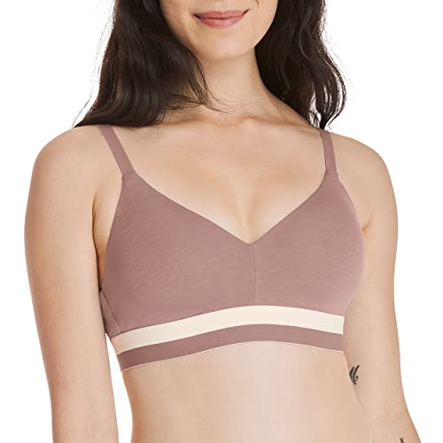 Hanes Damen Push-up T-Shirt Wireless Bra, ComfortFlex Fit, Eco Soft, Sizes S-2x+ BH, Undurchsichtige, Earthen Tan, small Hanes Damen Push-up T-Shirt Wireless Bra, ComfortFlex Fit, Eco Soft, Sizes S-2x+ BH, Undurchsichtige, Earthen Tan, small von Hanes