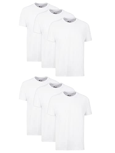 Hanes Herren 2135p6 Undershirts, Weiß, L EU von Hanes