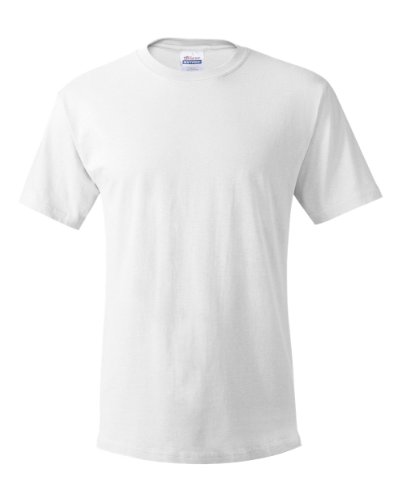 Hanes Men's 6-Pack Plus 2 Free Crew T-Shirts, White, XXX-Large von Hanes