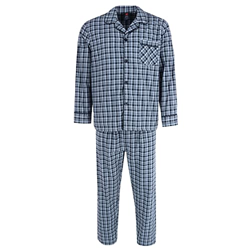 Hanes Herren 91002 Pyjamaset, grau, XXXXX-Large von Hanes