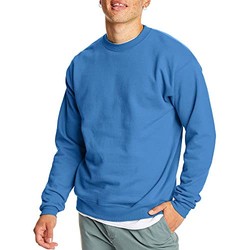 Hanes Herren EcoSmart Sweatshirt, Denim Blau, 3X-Groß von Hanes