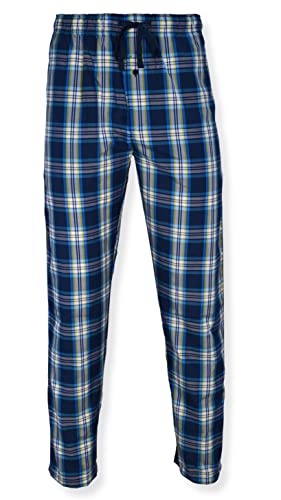 Hanes Herren Gewebte Pyjamahose Pyjamaunterteil, Navy, Large von Hanes